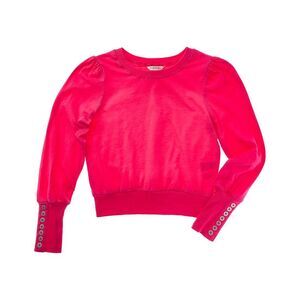 Habitual Girls  Puff Sleeve Top, Pink